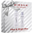 Biosilk Silk Therapy Glow & Sleigh Holiday Duo