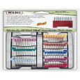 Wahl 5 In 1 Stainless Slide Combs 8pk+cs 53157
