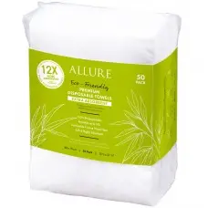 Allure Premium Disposable Extra Absorbent Towels 50pk