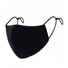 Allure Reusable Adjustable Face Mask - Black