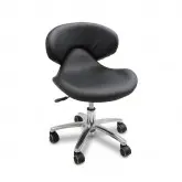 Allure Pedicure Stool Black 8016
