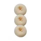 Dannyco Hair Donut 3pk - Blonde