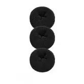 Dannyco Hair Donut 3pk - Black