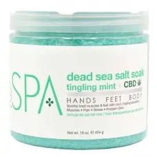 BCL Spa Tingling Mint & CBD Salt Soak