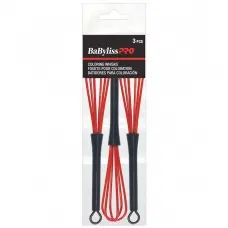 Babyliss PRO Coloring Whisk 3pk - Red